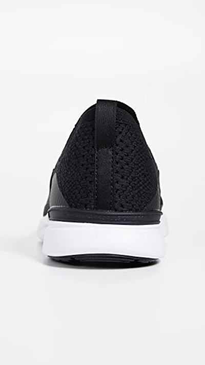 Shop Apl Athletic Propulsion Labs Techloom Bliss Sneakers Black/black/white