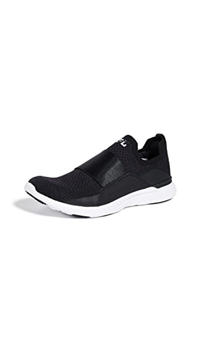 Shop Apl Athletic Propulsion Labs Techloom Bliss Sneakers Black/black/white