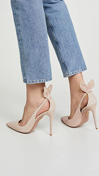 Aquazzura Shoes In Honey