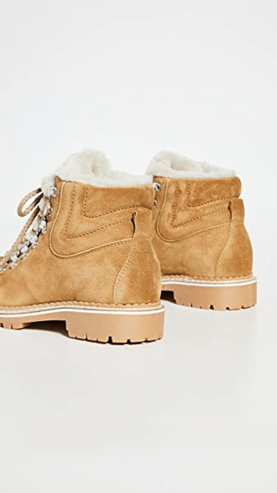 Montelliana Camelia Shearling Lining Boots In Segale
