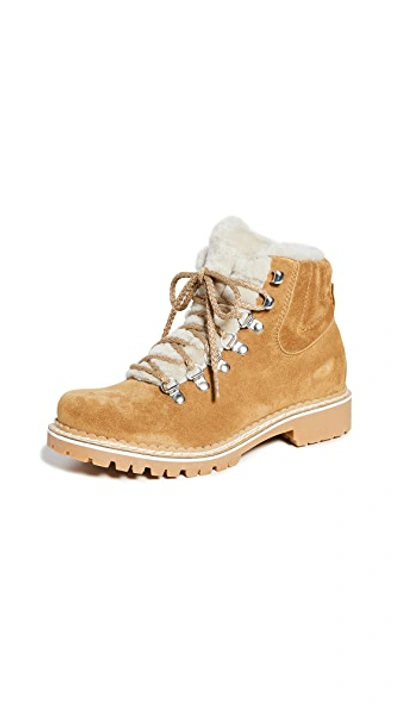 Montelliana Camelia Shearling Lining Boots In Segale