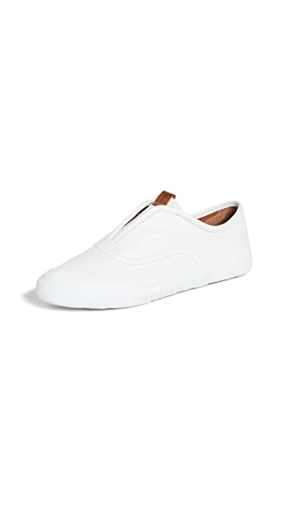 Shop Frye Maya Cvo Slip On Sneakers In White