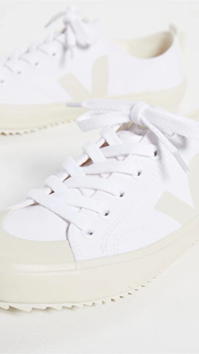 Shop Veja Nova Sneakers White/pierre 37