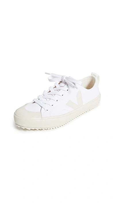 Shop Veja Nova Sneakers White/pierre 37