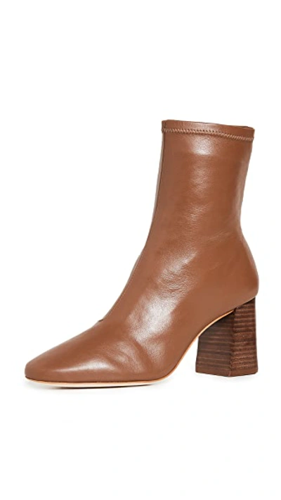 Shop Loeffler Randall Elise Slim Ankle Booties With Block Heel Acorn