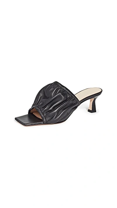 Shop Wandler Ava Kitten Slides In Black