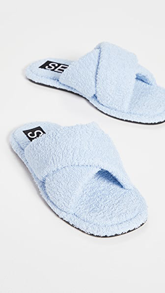Senso Inka IV terry slides - Blue