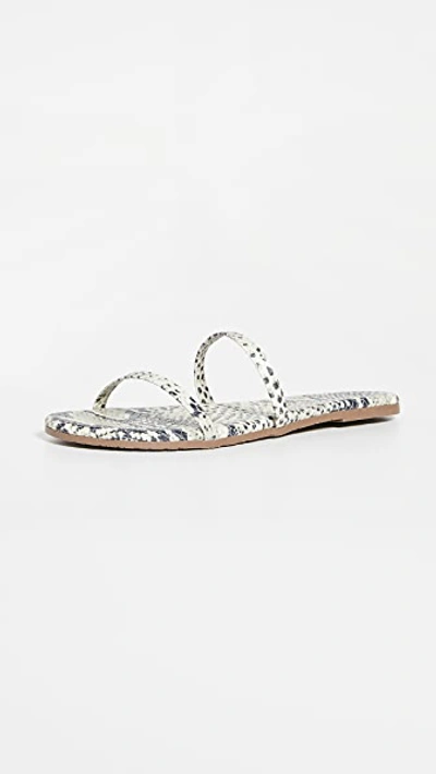 Shop Tkees Gemma Exotic Sandals In Sandsnake