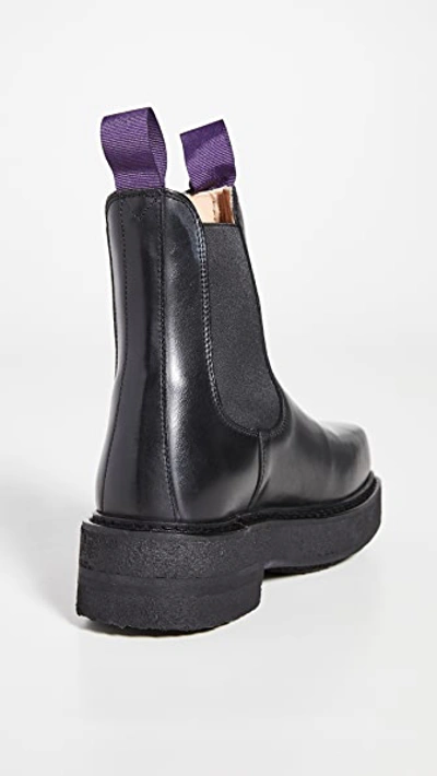 Shop Eytys Ortega Leather Boots In Black
