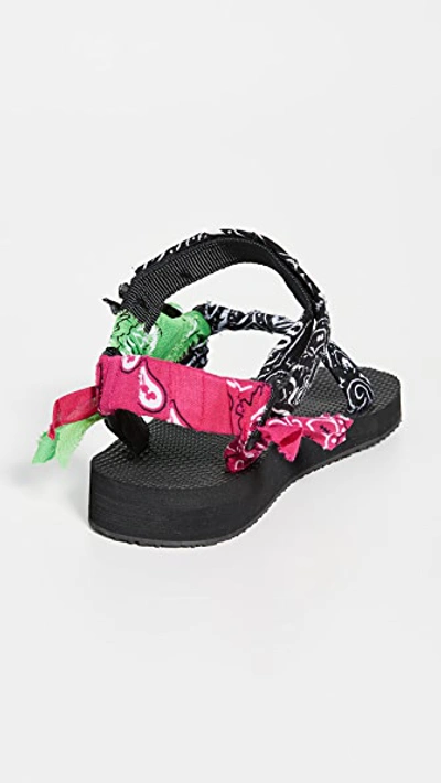 Shop Arizona Love Trekky Bandana Sandals Mix Black 36