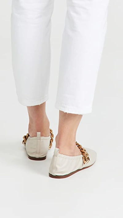 Shop Stella Mccartney Falabella Flats