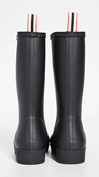 Hunter Original Play Tall Waterproof Rain Boot In Black