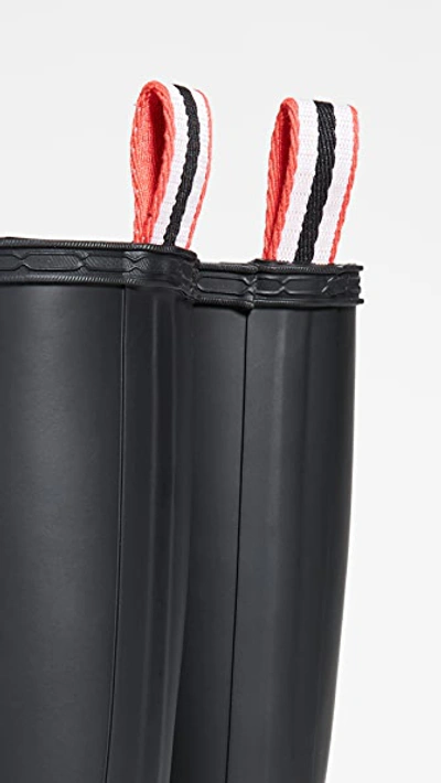 Hunter Original Play Tall Waterproof Rain Boot In Black