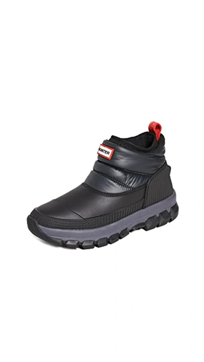 Shop Hunter Original Insulated Snow Ankle Boots In Black