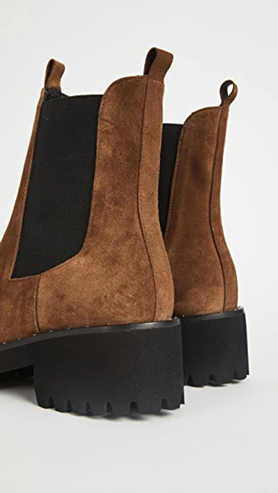 Freda Salvador Brooke Waterproof Lug Sole Boots Brown 5.5 In Brown