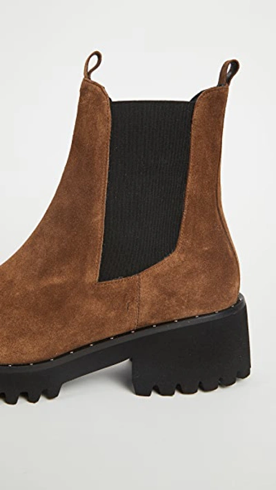 Freda Salvador Brooke Waterproof Lug Sole Boots Brown 5.5 In Brown
