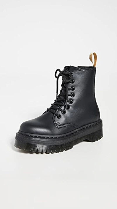 Shop Dr. Martens' V Jadon Ii Mono 8 Eye Boot Black