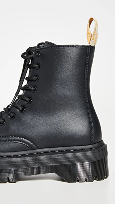 Dr. Martens Jadon Vegan Ii Mono Platform Boots In Black