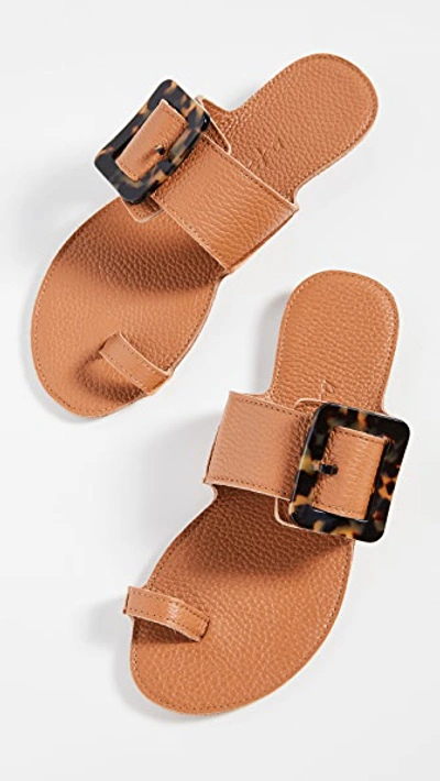 Shop Definery Loop Ring Slides In Cammello