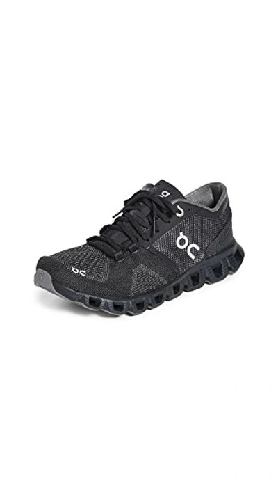 Shop On Cloud X Sneakers Black/asphalt