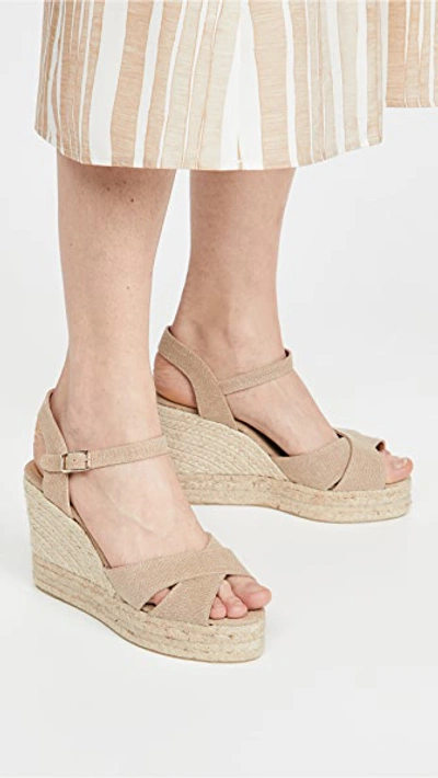 Shop Castaã±er Blaudell Espadrille Wedge Sandals Sand