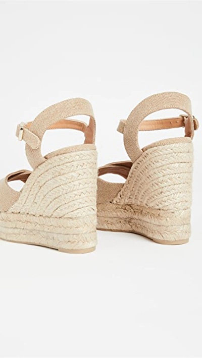 Shop Castaã±er Blaudell Espadrille Wedge Sandals Sand