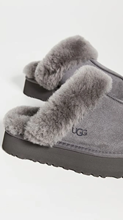 Ugg Disquette - Sabot With Platform In Anthracite | ModeSens
