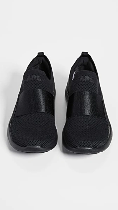 Shop Apl Athletic Propulsion Labs Techloom Bliss Sneakers In Black/black
