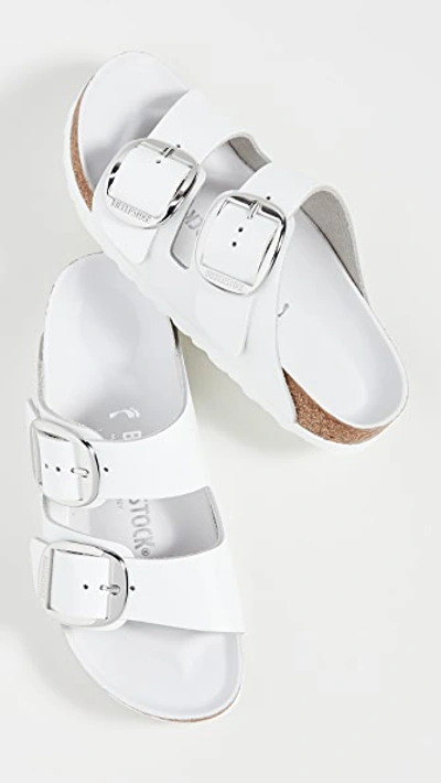 Birkenstock Arizona Big Buckle Sandals White In White