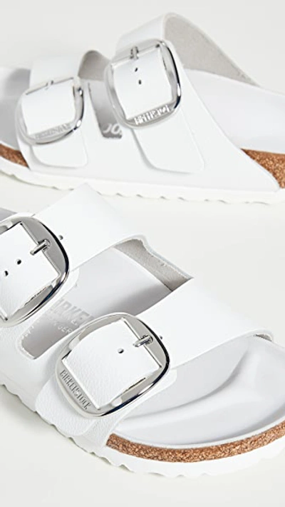 Birkenstock Arizona Big Buckle Sandals White In White
