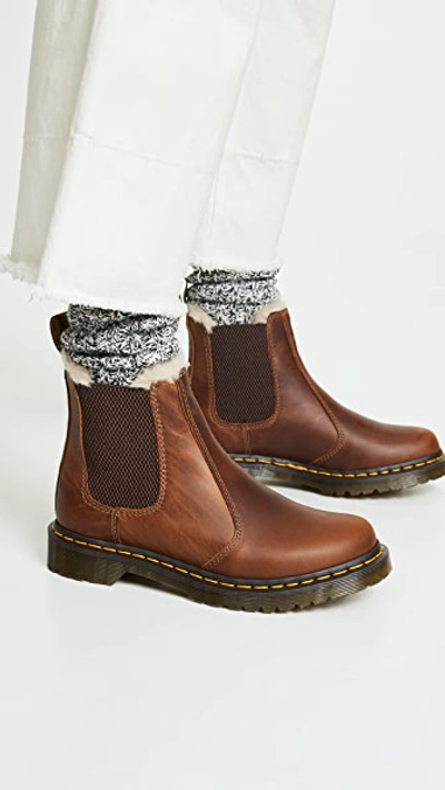 Leonore Sherpa Chelsea Boots