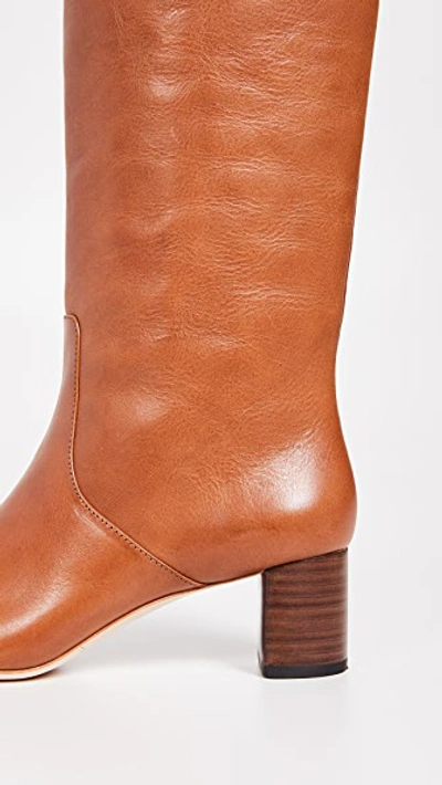 Loeffler Randall Gia Tall Boots In Cognac