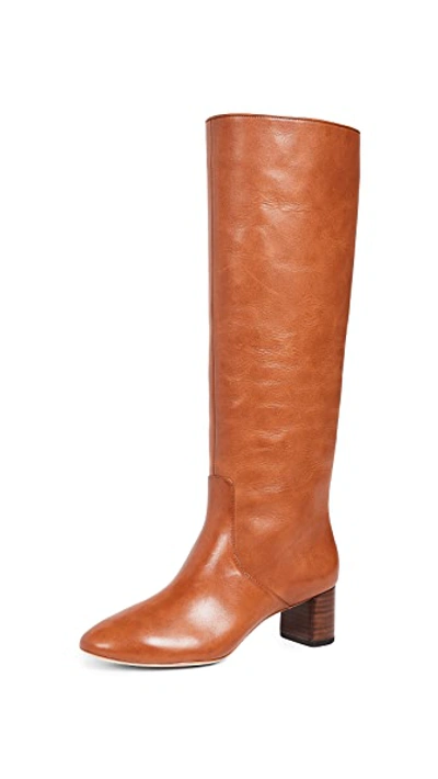 Loeffler Randall Gia Tall Boots In Cognac