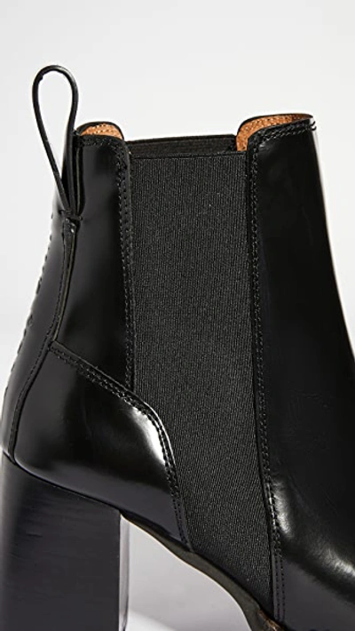 Shop See By Chloé Mallory Lug Sole Boots Nero