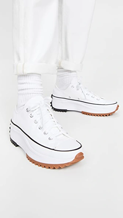 Shop Converse Run Star Hike Platform Sneakers White/black/gum