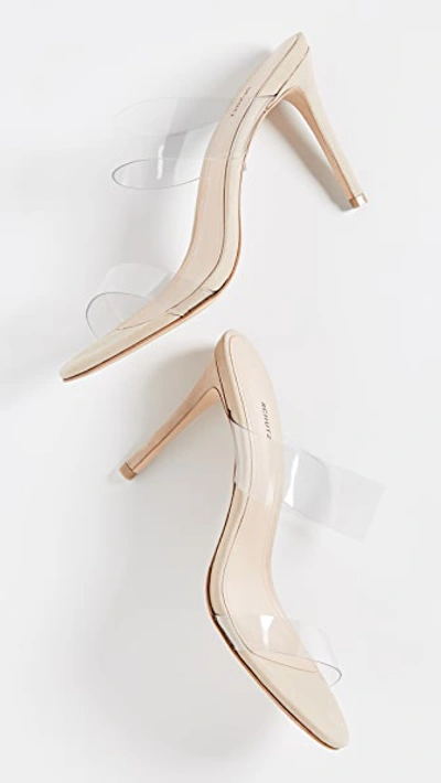 Schutz Ariella Strappy Sandals In Transparent