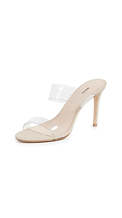 Schutz Ariella Strappy Sandals In Transparent