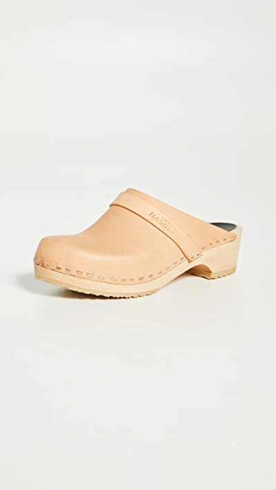 Shop Swedish Hasbeens Swedish Husband Clogs Nature