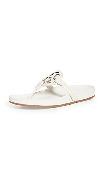 Tory Burch Miller Cloud Sandals New Ivory In New Ivory
