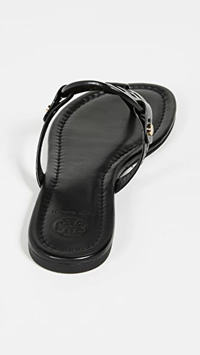 Tory Burch Miller Soft Sandal In Black