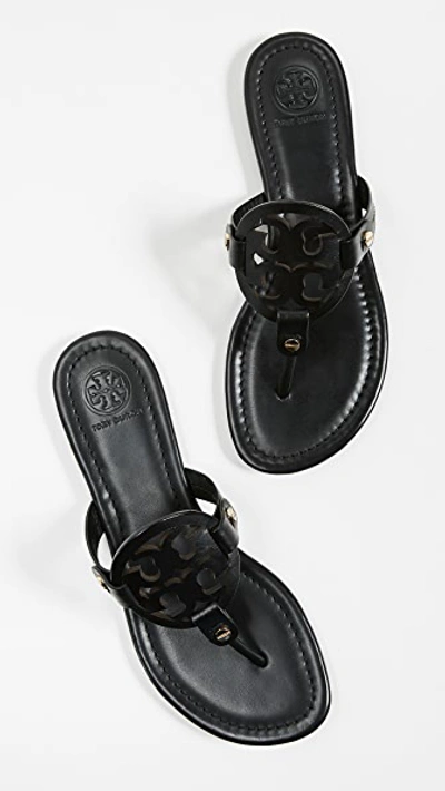Tory Burch Miller Soft Sandal In Black