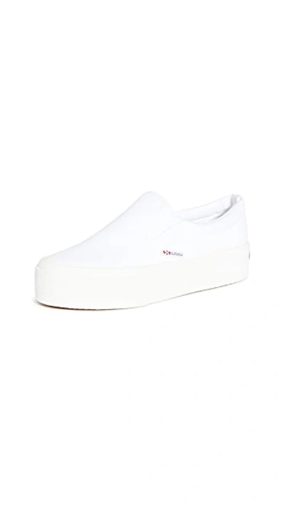 Shop Superga 2306 Cotu Sneakers In White