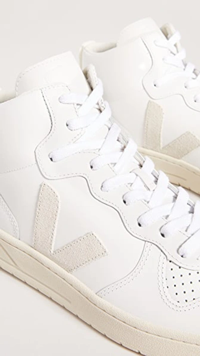 Veja V-15 Sneakers Extra-white/natural In Extra-white/natural