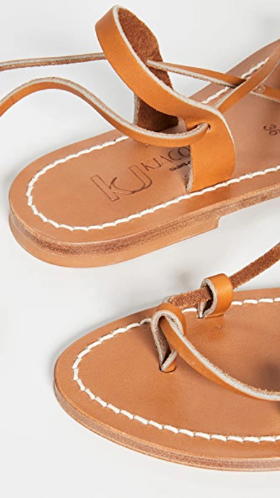 Shop Kjacques Lucile Sandals In Pul Natural