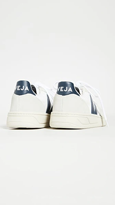 Shop Veja V-10 Sneakers White/nautico