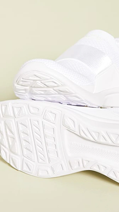 Apl Athletic Propulsion Labs Tech Loom Bliss Sneakers In White/white