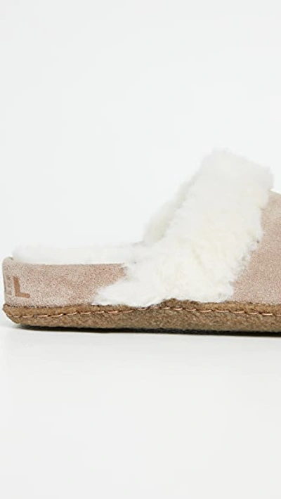 Sorel Nakiska Ii Faux Shearling Lined Slide Slipper