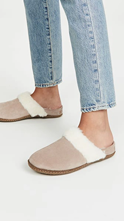 Sorel Nakiska Ii Faux Shearling Lined Slide Slipper