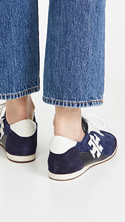 Shop Tory Burch Tory Sneakers In Perfect Navy