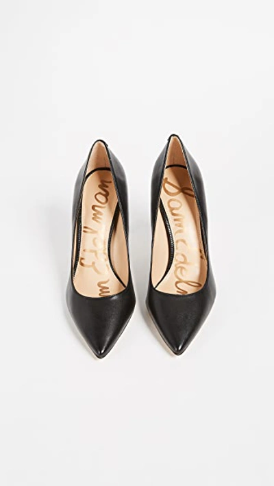 Sam Edelman Hazel Pointed Toe Pump In Black